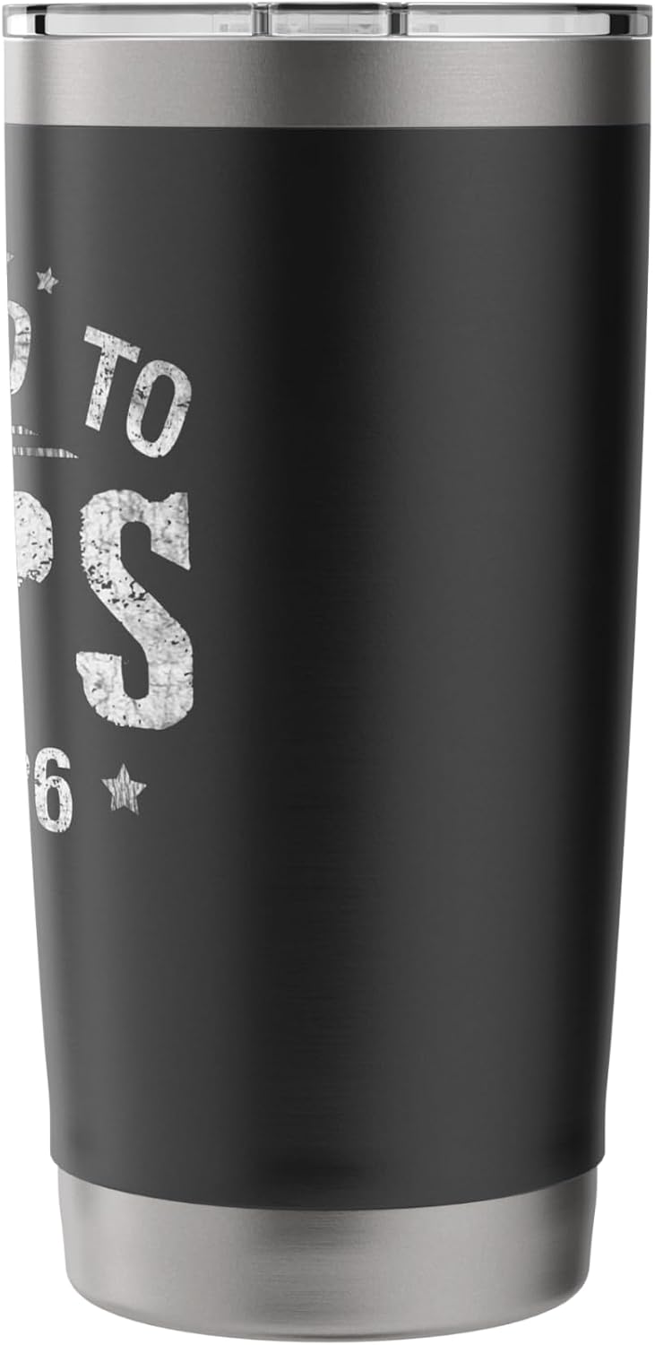 Promoted To Pops est.2026 Father's Day First time Pops Stainless Steel Insulated Tumbler image 2