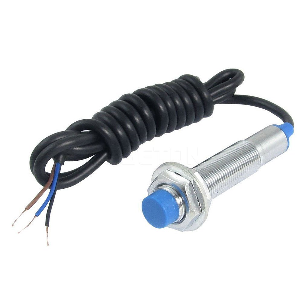 Robu.In Tube Type Inductive Proximity Sensor Detection Switch Npn Dc6-36V 4mm Normally Open Proximity Switch Lj12A3-4-Z/Bx