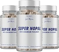 Vista 10 de Santo Remedio Super Nopal, fórmula exclusiva con Nopal, Gurmar (Gymnema Silvestre), picolinato de cromo y sulfato de vanadilo. 60 cápsulas