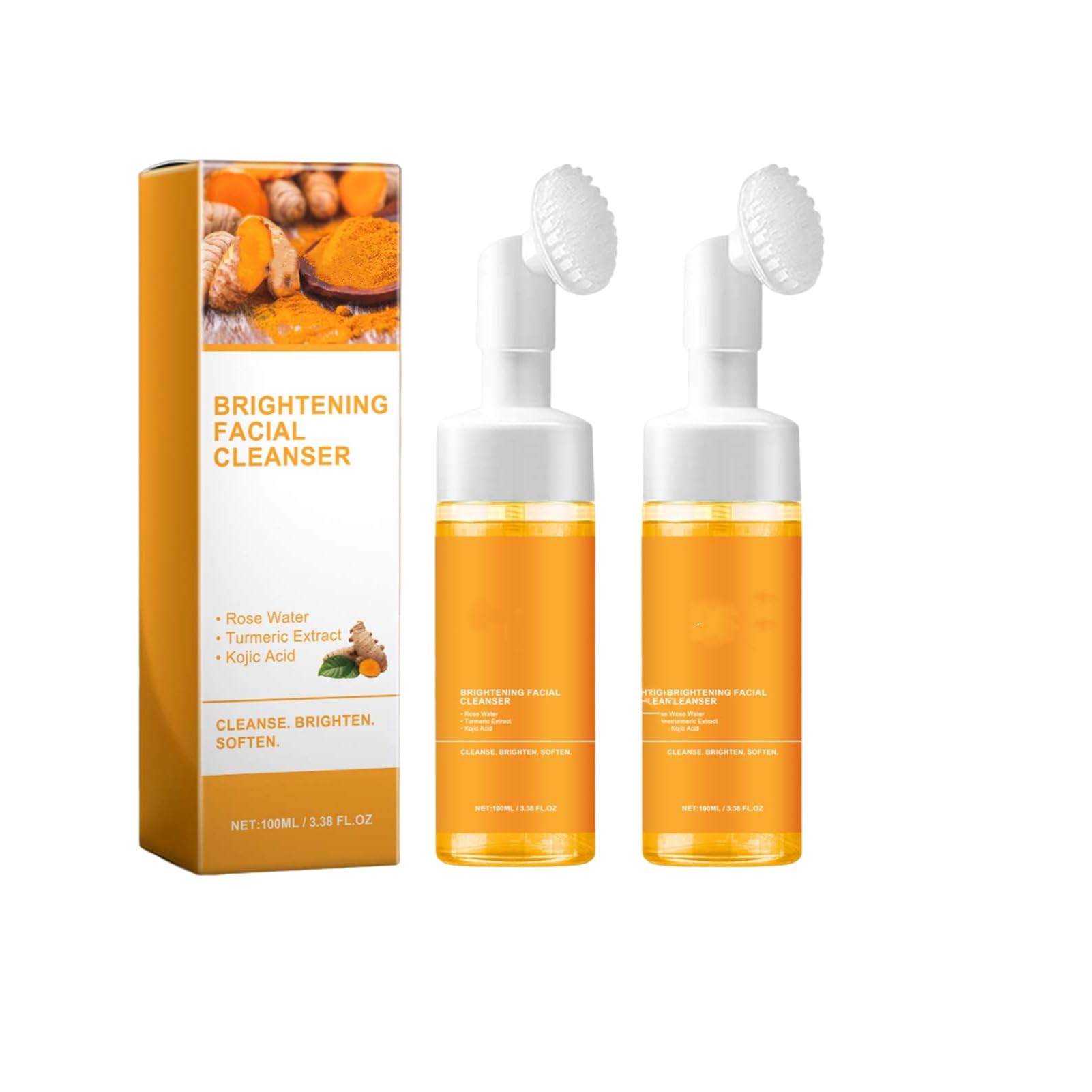 Nettoyant Visage Au Curcuma Vicco - 30g - élimine Points Noirs - SPF5 - Format Voyage - Neuf