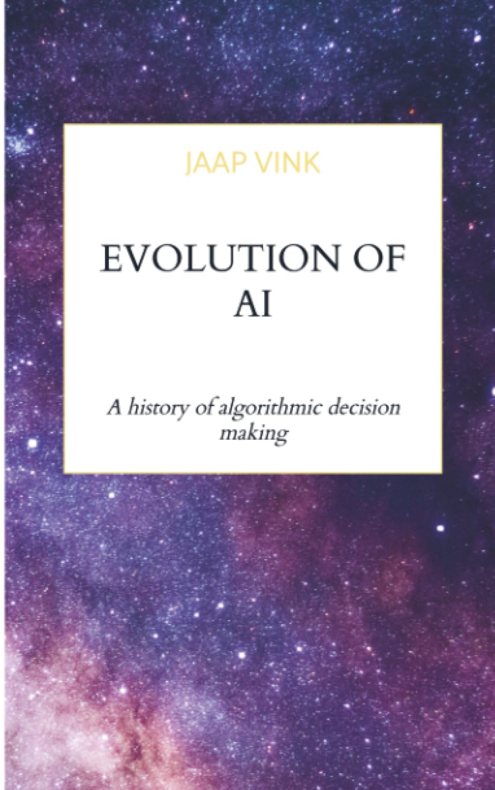 Evolution of AI: A history of algorithmic decision making