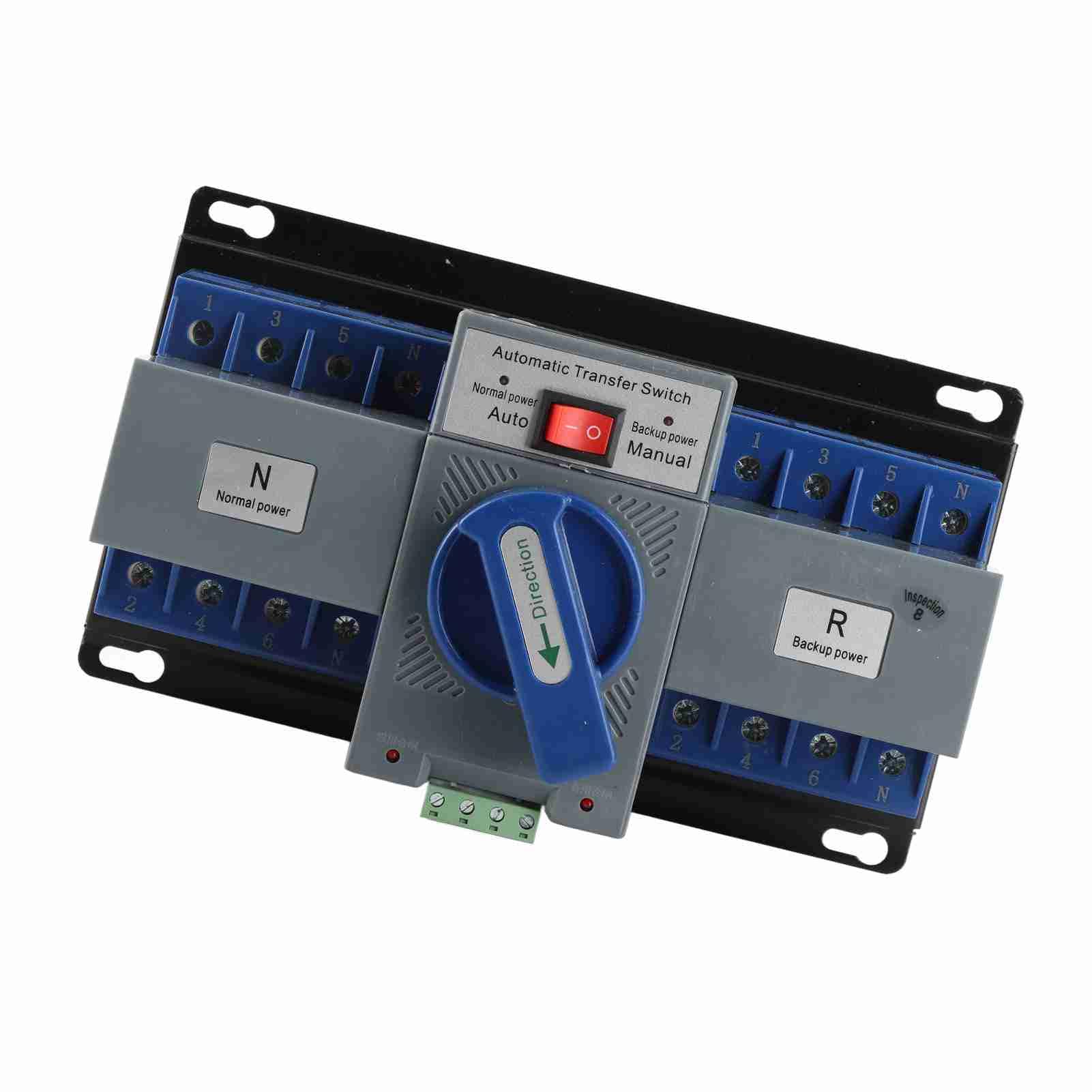 Generic Interruttore di Trasferimento Automatico a Doppia Alimentazione ATS 4P Compatto e Affidabile per Garage per Uffici Domestici
