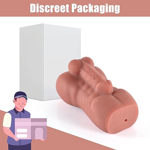 Miniatura 10 de ferch Juguetes sexuales para adultos, masturbador masculino de 5 libras, muñeca realista de juego anal con consolador realista y vena de testículo,