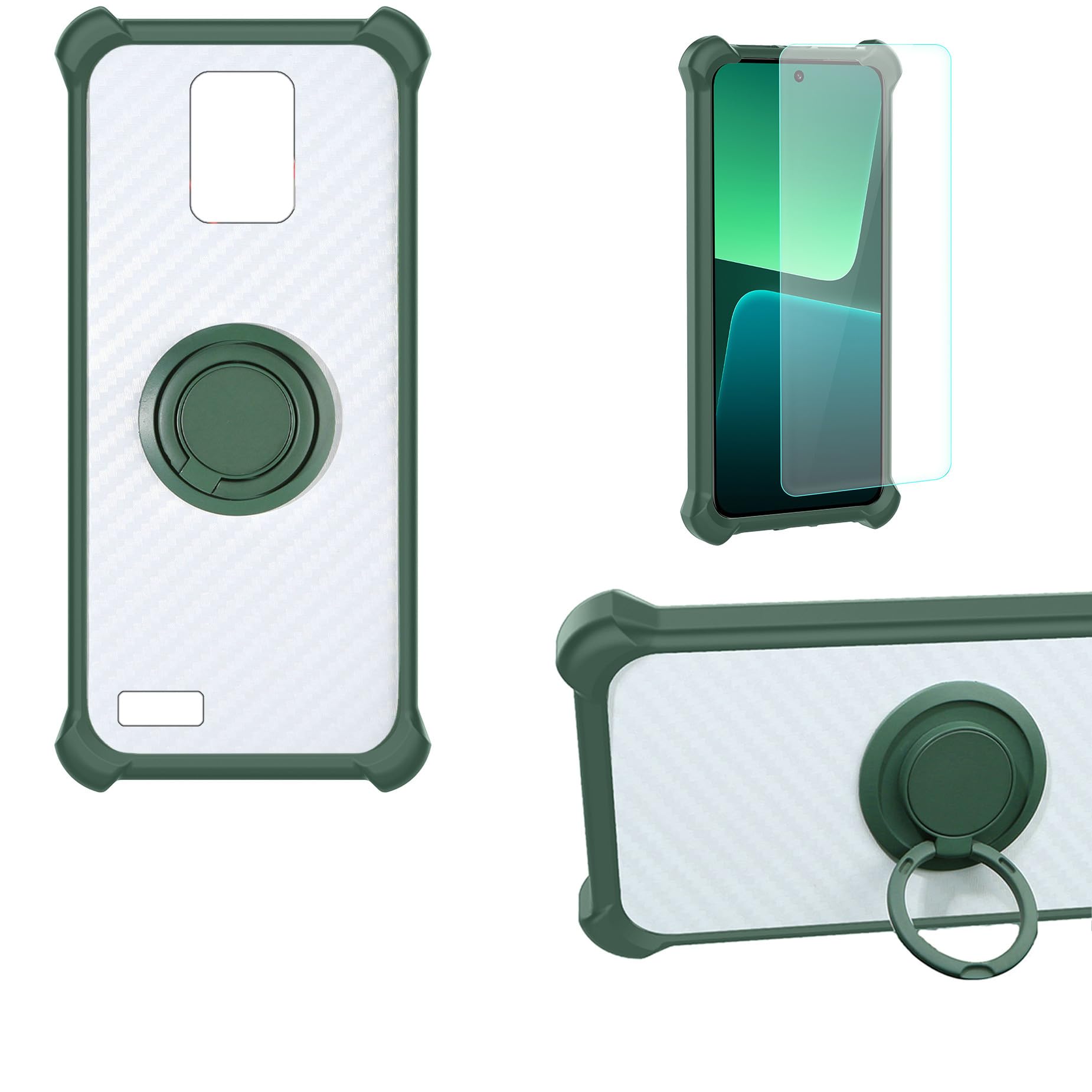 Amazon.com: Case for Nuu A23 N6001L Case Compatible with Nuu A23 Phone Case  Cover [with Tempered Glass Screen Protector][Hard PC + Soft Silicone][Ring  Support] CSKB-LV : Cell Phones & Accessories
