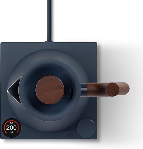 Miniatura 2 de Fellow Corvo EKG Pro - Tetera eléctrica de calentamiento rápido, control preciso de temperatura, programación, temporizador de preparación integrado