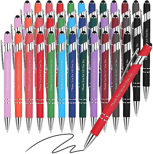 Seajan 60 Pcs Employee Appreciation Pen Nurse Pen Set Metal Inspirational Pens With - View #8