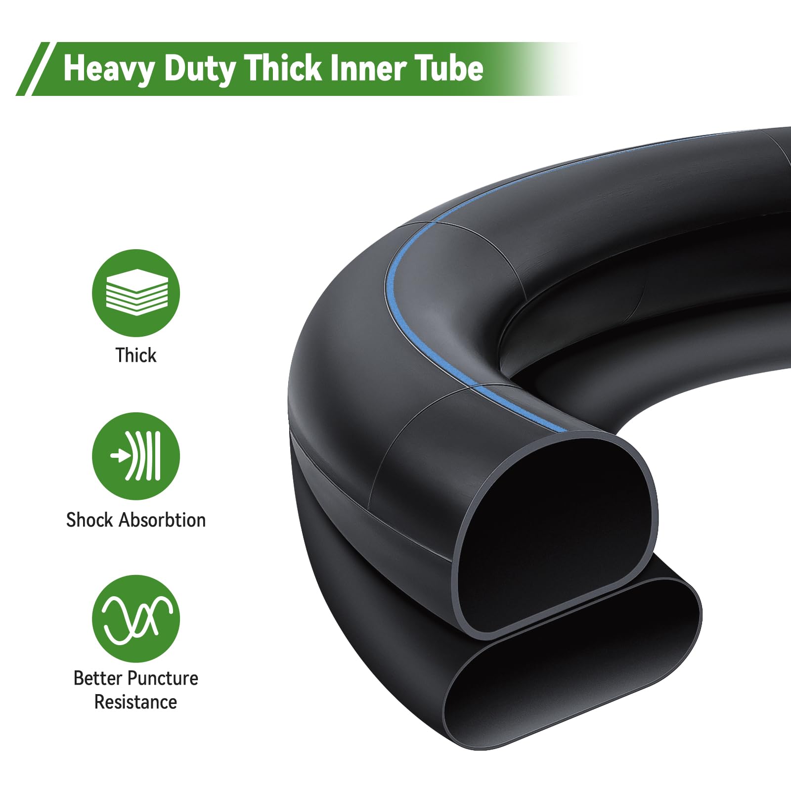カリンNo.16 No.T7 Amazon.com: Heavy Duty 16x8.00-7 Inner Tube, 16x8-7 Tube with TR87