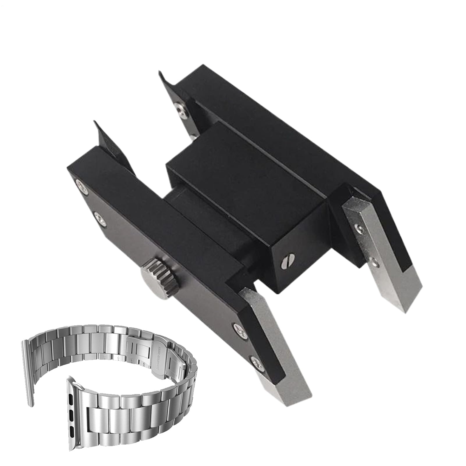 Démontoir De Goupille pour Bracelet De Montre | Outil De Démontage Ajustable Et Portable,Kit De Réparation Horlogère,pour Réparation À Domicile Remplacement Changement Ajust