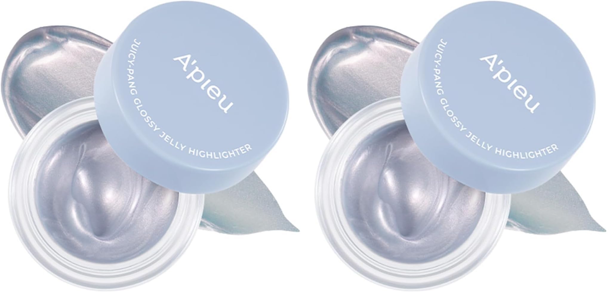 MISSHA Islak ve Doğal Görünümlü Jel Aydınlatıcı A'PIEU Juicy Pang Glossy Jelly Highlighter No:5 Mermaid (2 paketi)