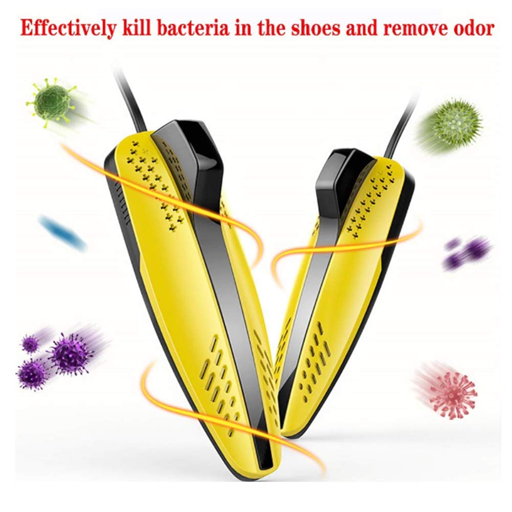 MU Essiccatore da Scarpa Portatile Sterilizzazione Elettrica Deodorizzazione a Secco Riscaldamento Deumidificazione Scaldatori Asciugatura,Adulto