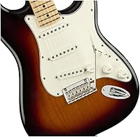 Vista 2 de Fender Player Stratocaster SSS Guitarra Eléctrica, 3-Color Sunburst, Diapasón de Arce