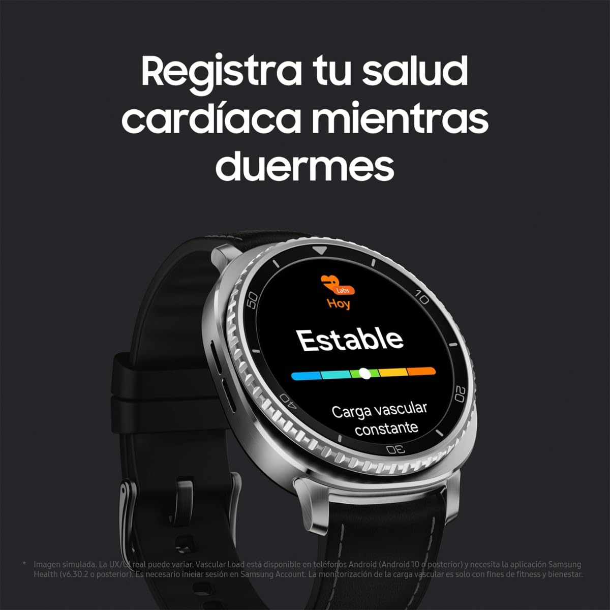 Samsung Galaxy Watch8 Classic 46mm, Bluetooth, Correa Híbrida, Smartwatch con Diseño con Bisel Giratorio, Garantía 3 Años + 1 año Extra, Negro (Versión Española)