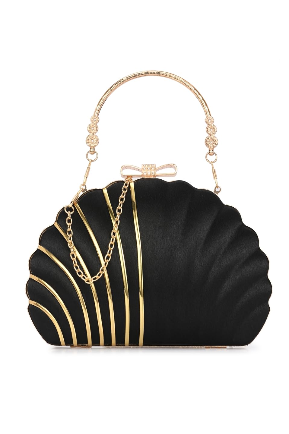 TOOBA Women’s Handcrafted Beautiful Bling Box Clutch Bag