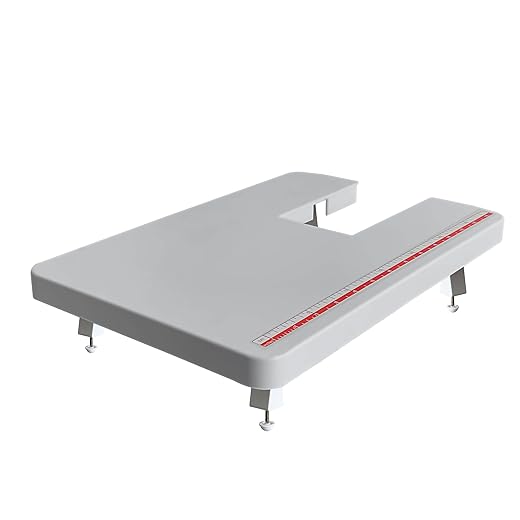 Sewing Machines Extension Table Compatible with Singer Brand 44S, 4411, 4423, 4432, 4452, 5511, 5523, 5532, 6335 Heavy Duty Sewing Machines (Grey)