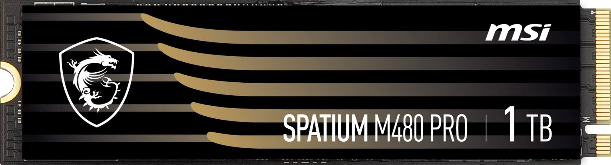 メモリー MSI SPATIUM M480 PRO 1TB SSD MSI SPATIUM M480 Pro PCIe 4.0 NVMe M.2 1TB Internal SSD High