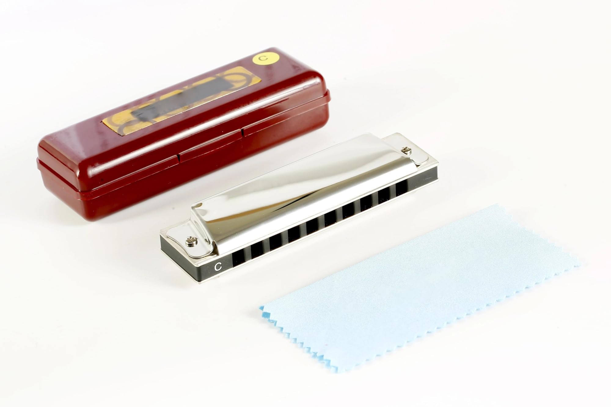 Mundharmonika Diatonische 10 Loch Mundharmonika Tonart C Blues Harp(C)
