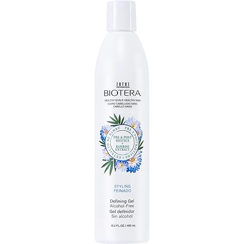 BIOTERA Styling Defining Gel Alcohol-Free | Flexible Sculpting & Shaping | Radiant Shine | No Stickiness or Flaking | Vegan & Cruelty Free | Paraben Free | Color-Safe