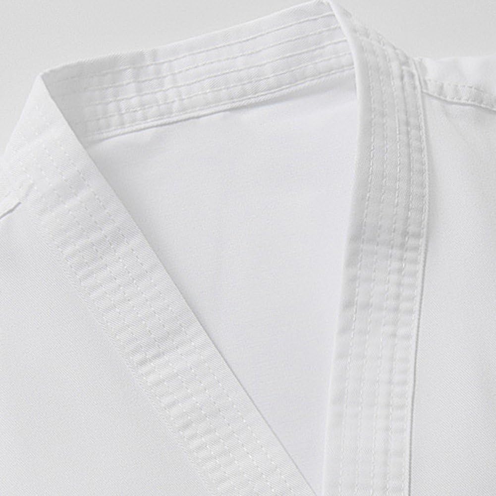 Uniforme Judo, Gi Jiu Jitsu Brasiliano con Cintura Bianca, Uniforme Allenamento per Arti Marziali per Uomini E Donne, Gi Allenamento Leggero per Judo E Karate