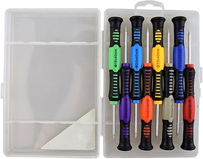 Precision Small Repair Tools Kit, Repair Screwdriver Set for Fixing Cell Phone Watch Computer Tablet, 8 in 1 Cell Phone Opening Pry Tool Repair Kit Set, 1 Set