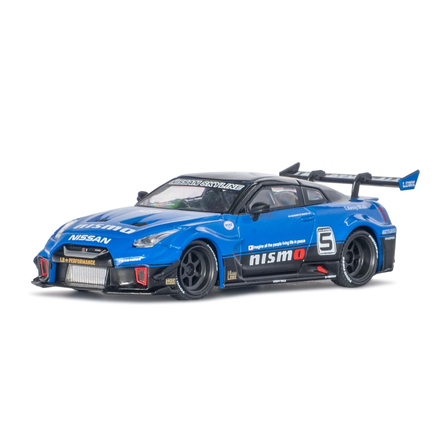 Amazon.com: Liberty Walk LBWK LB JDM MINI GT Nissan 35GT-RR Ver.2