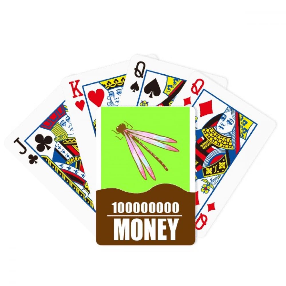 Articulated Pod Dragonfly Odonata Poker Playing Card Funny Hand Game