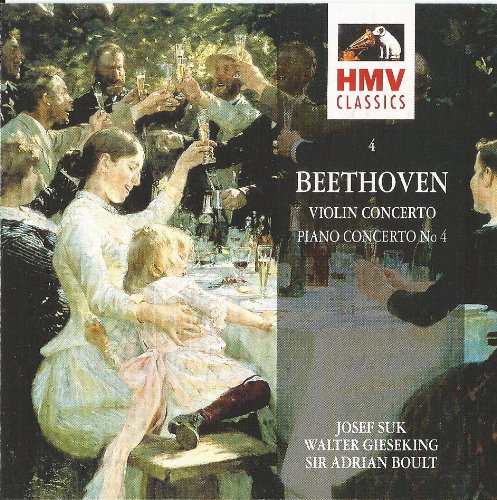 Beethoven: Violin Concerto / Piano Concerto No. 4 [Audio CD]