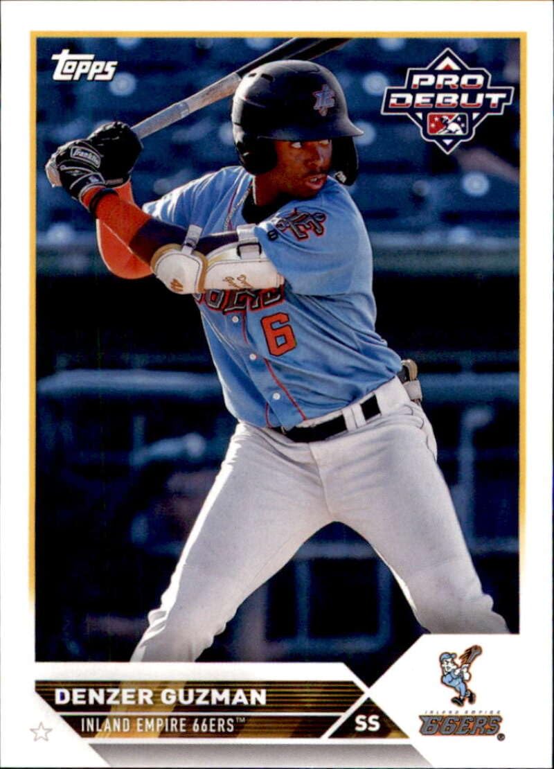 Topps2023 Topps Pro Debut #PD-30 Denzer Guzman Inland Empire 66ers Baseball Card - Sportscard Superstore