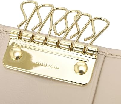 Amazon.co.jp: [ミュウミュウ] キーケース レディース 6連 キーリング