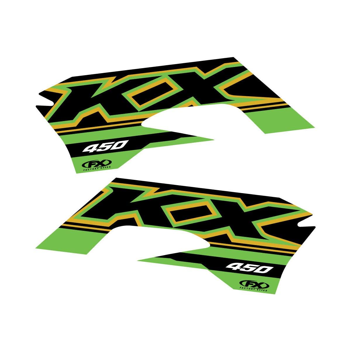 Amazon.com: Factory Effex 2021 OEM Graphics - Kawasaki For 19-21