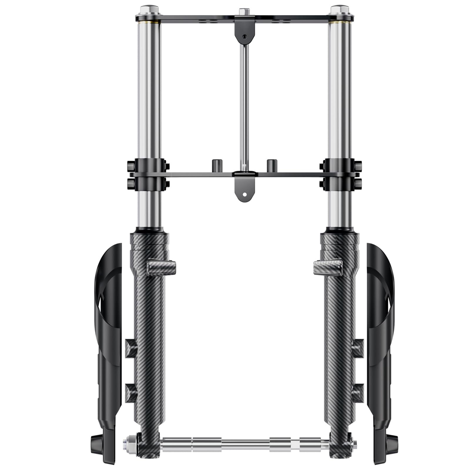 Imitation Carbon Fiber Mini Bike Forks for CT100U GMB100 MM80 DB30