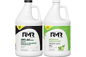 RMR-86 Mold & Mildew Stain Remover and RMR Botanical Disinfectant Cleaner Mold...