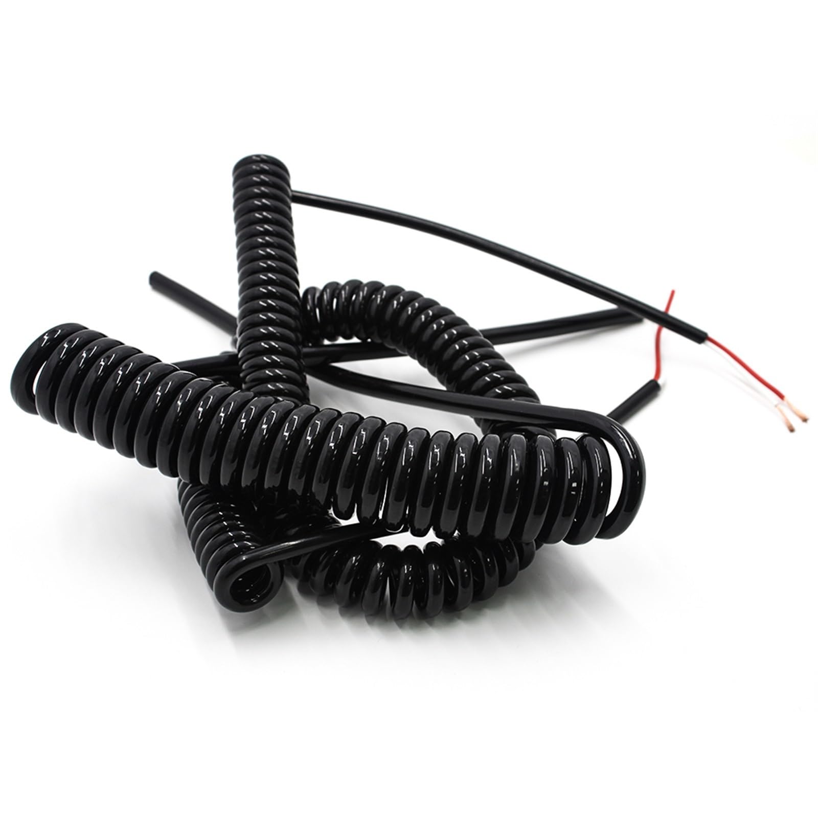 Cable flexible enrollado con núcleo de cobre