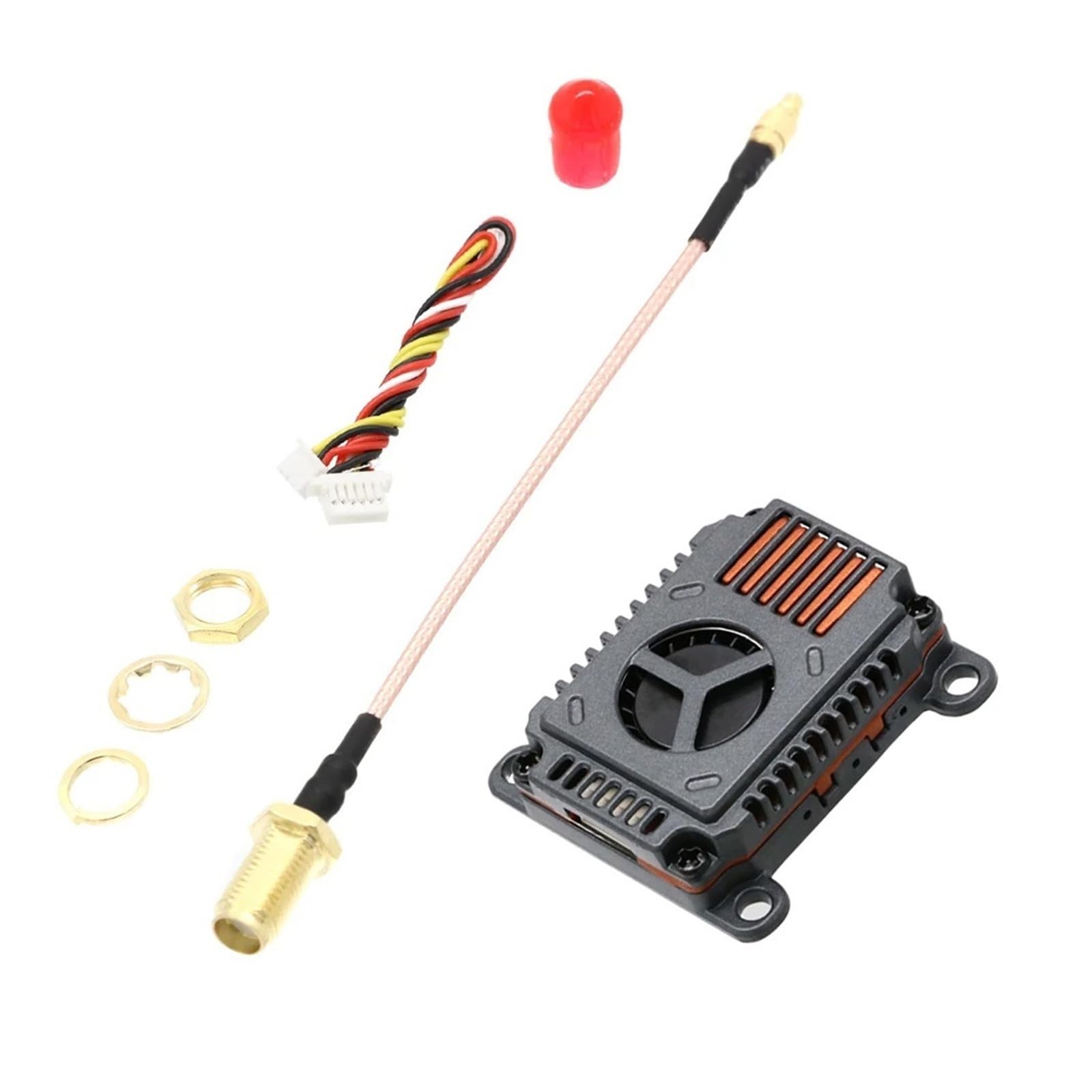 Trasmettitore FPV a lungo raggio regolabile 5.8G 3W VTX 48CH 25-3000mW