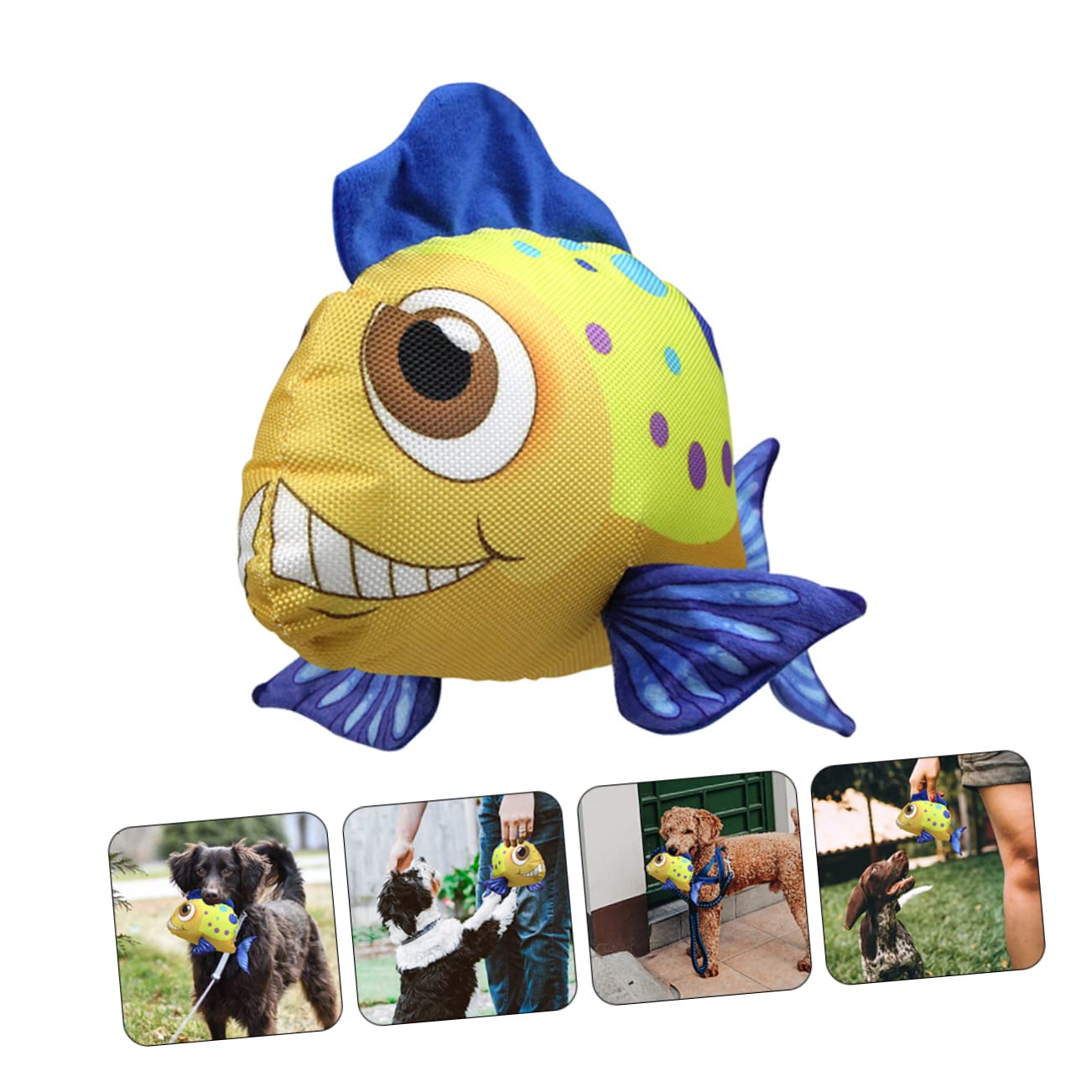 FRCOLOR 3 Juguetes para Mascotas pequeños Juguetes masticables para Cachorros Juguetes de Sonido para Perros Juguetes masticables para Mascotas Juguetes para Cachorros Dogman Juguetes Almohada Tela