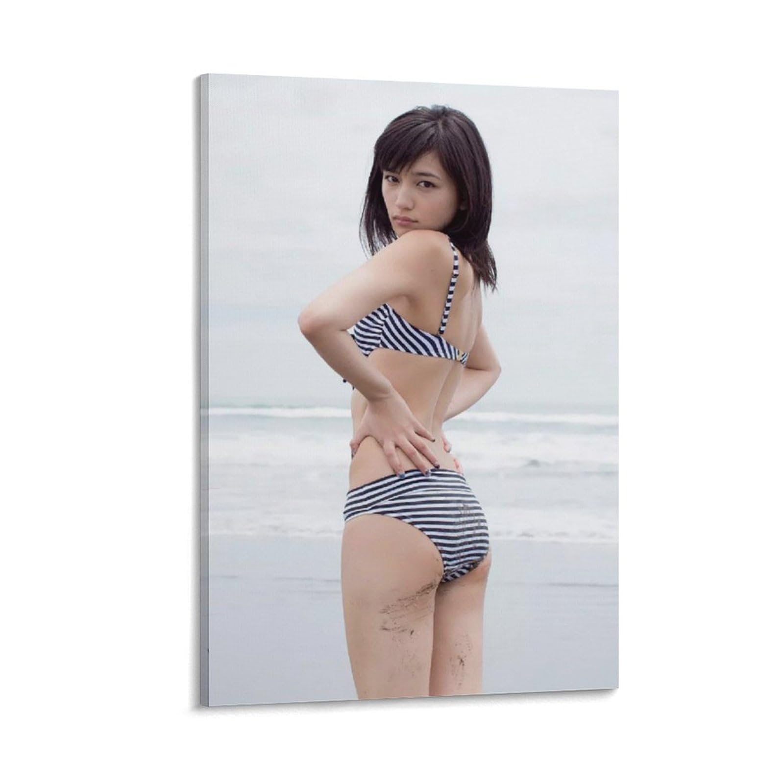 川口春奈　グラビア Amazon.co.jp: 川口春奈ポスター写真ポスター水着画像ポスター (25) ポスター 装飾 絵 キャンバス 壁アート リビングルーム 寝室  印刷 アートパネル16x24inch(40x60cm) : ホーム＆キッチン
