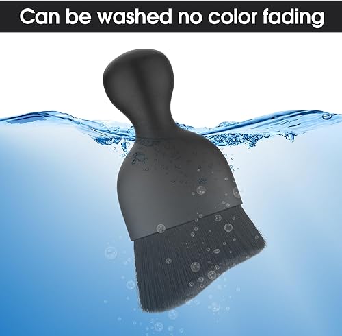 Miniatura 3 de Cepillo suave de limpieza interior del automóvil, sin arañazos, paquete de 2 cepillos de limpieza de automóvil con cerdas suaves, para salpicadero,