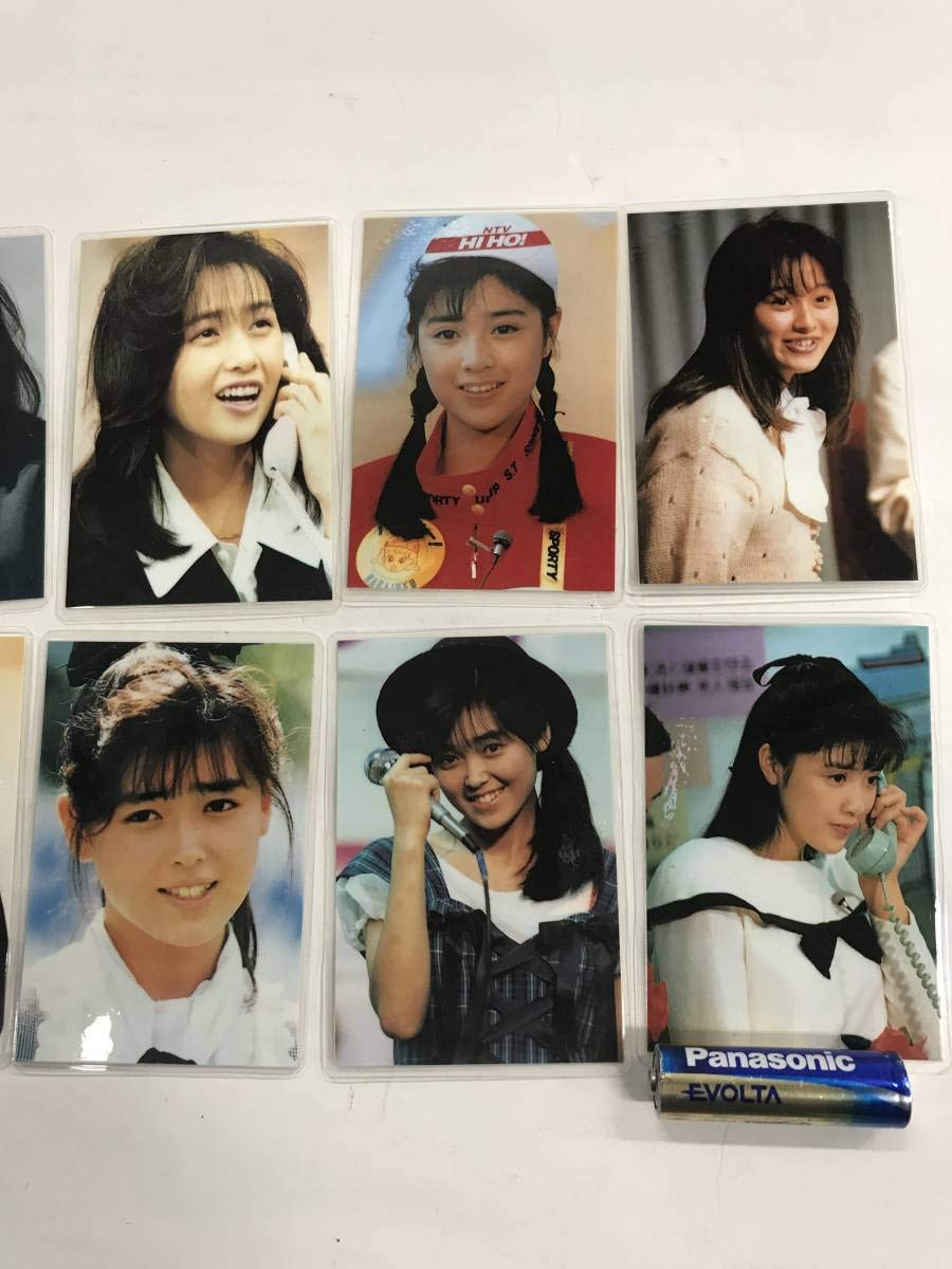 Amazon.co.jp: アイドル ラミカード① 工藤静香 渡辺美奈代 中村