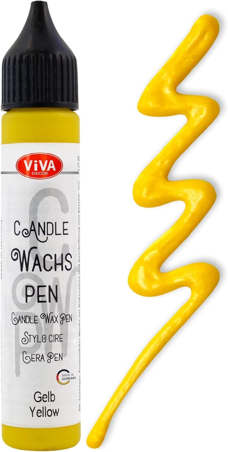 Viva Decor Yellow Wax Pen -Gelb- 25 Ml