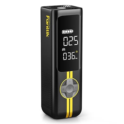 Fanttik X8 APEX Tire Inflator Portable Air Compressor, 1 Min Fast Inflation, 150PSI Cordless Tire Inflator with LED Dual Screen, Suitable for MPV, Car, Bike, Motorcycle, Up to 26.3″ Tires