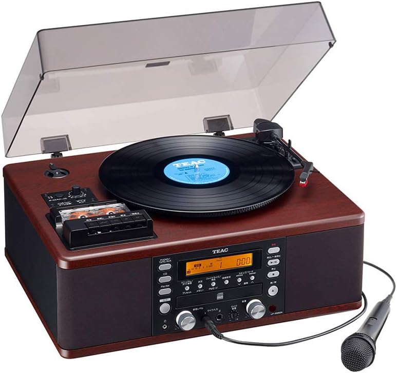 TEAC LP-R560K-WA ターンテーブル/カセットプレーヤー付CDレコーダー