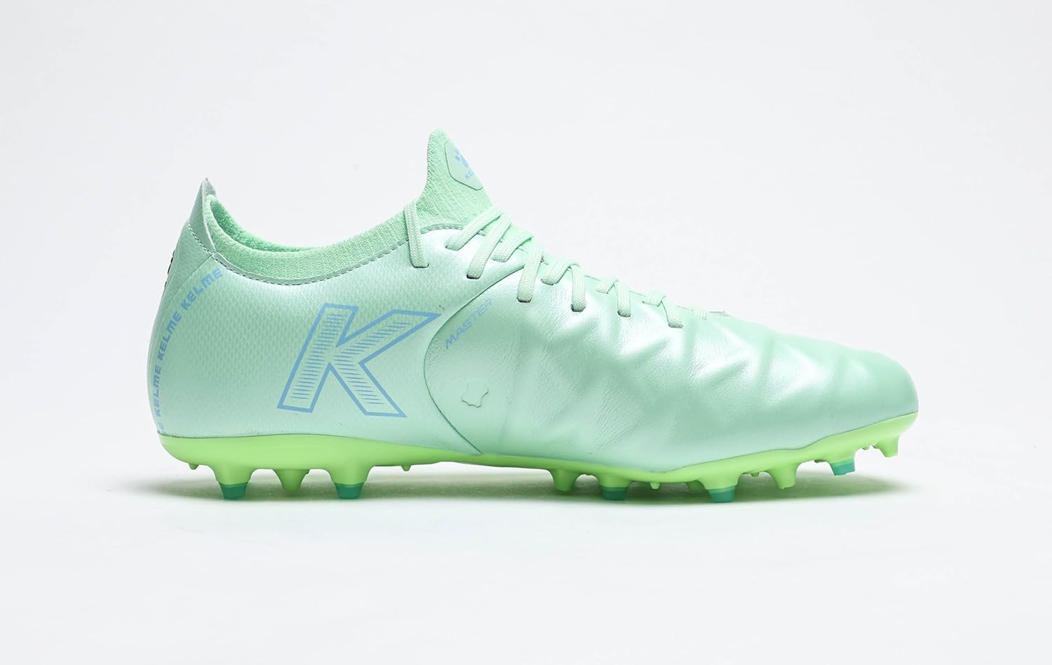 KELME Soccer Cleats Calfskin Leather Men's and Women's - Soccer Shoes Outdoor/Indoor Unisex Adult Sizes - Artificial Grass AG