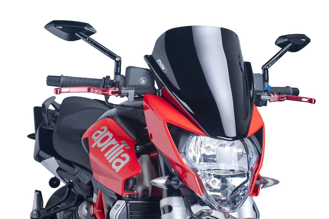Puig 5249F Z-Racing Windscreen optimised aerodynamics, Dark Smoke