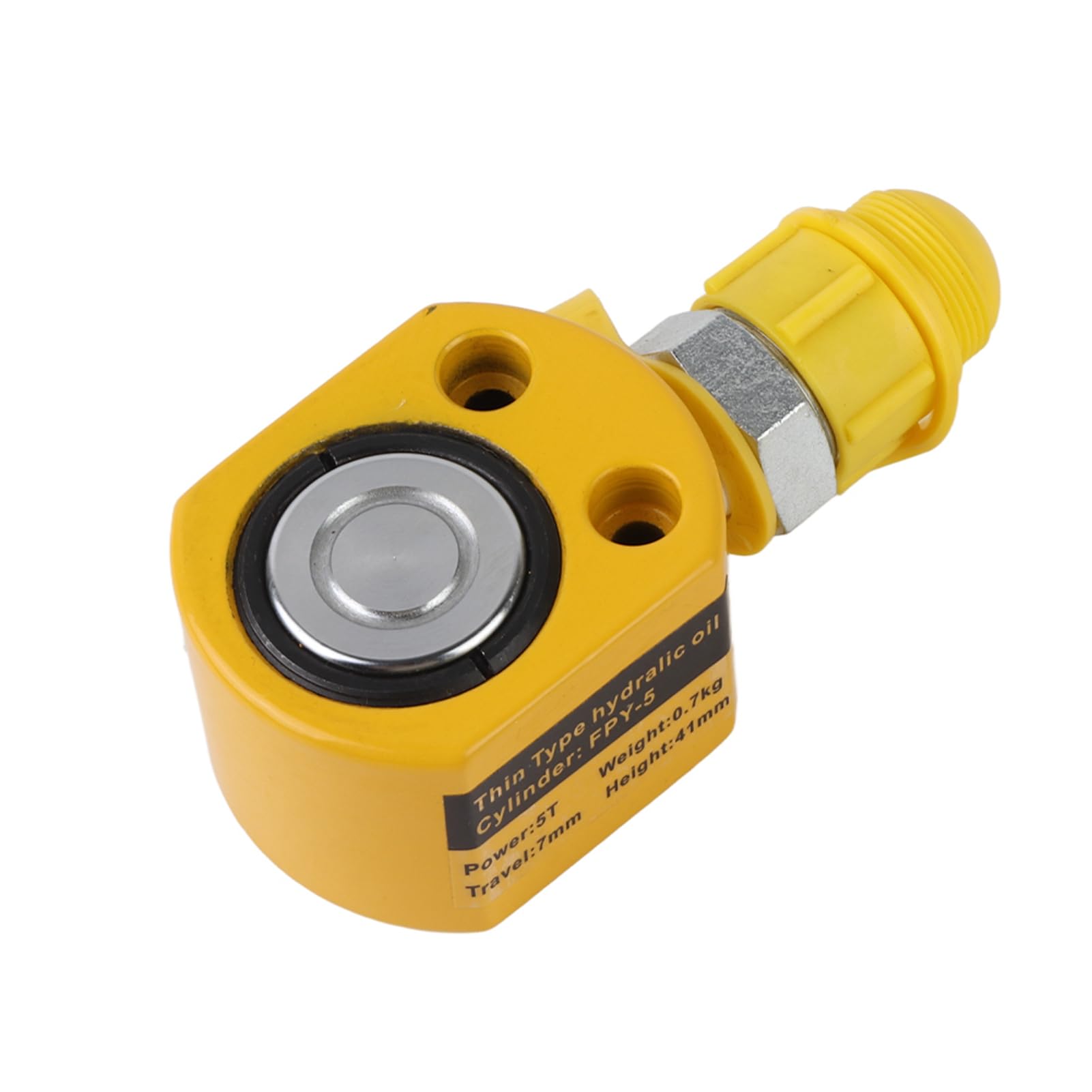 Oumefar 5T Hydraulikzylinder Getrennt Tragbar Wagenheber zylindrisch Manuelle getrenntes Hebewerkzeug, hydraulischer Hubheber für Auto, Werkstatt, Industrie