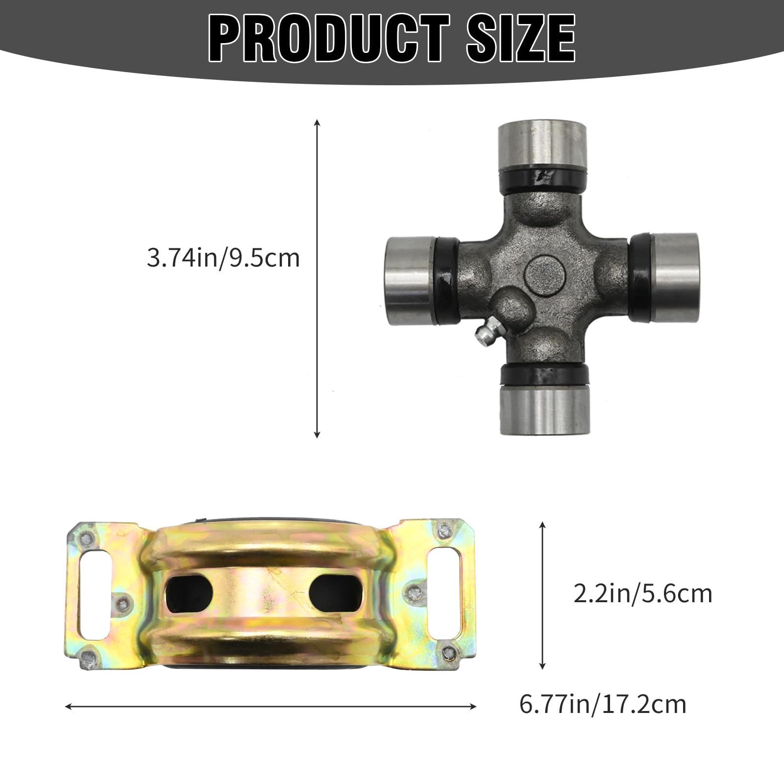 Juntas Homocineticas Spicer Kit Reparación Cardán Toyota Tacoma 05-15 -  Incluye Rodamiento Central Y 3 Juntas Homocinéticas Spicer Kit Cardan  Tacoma 4x4