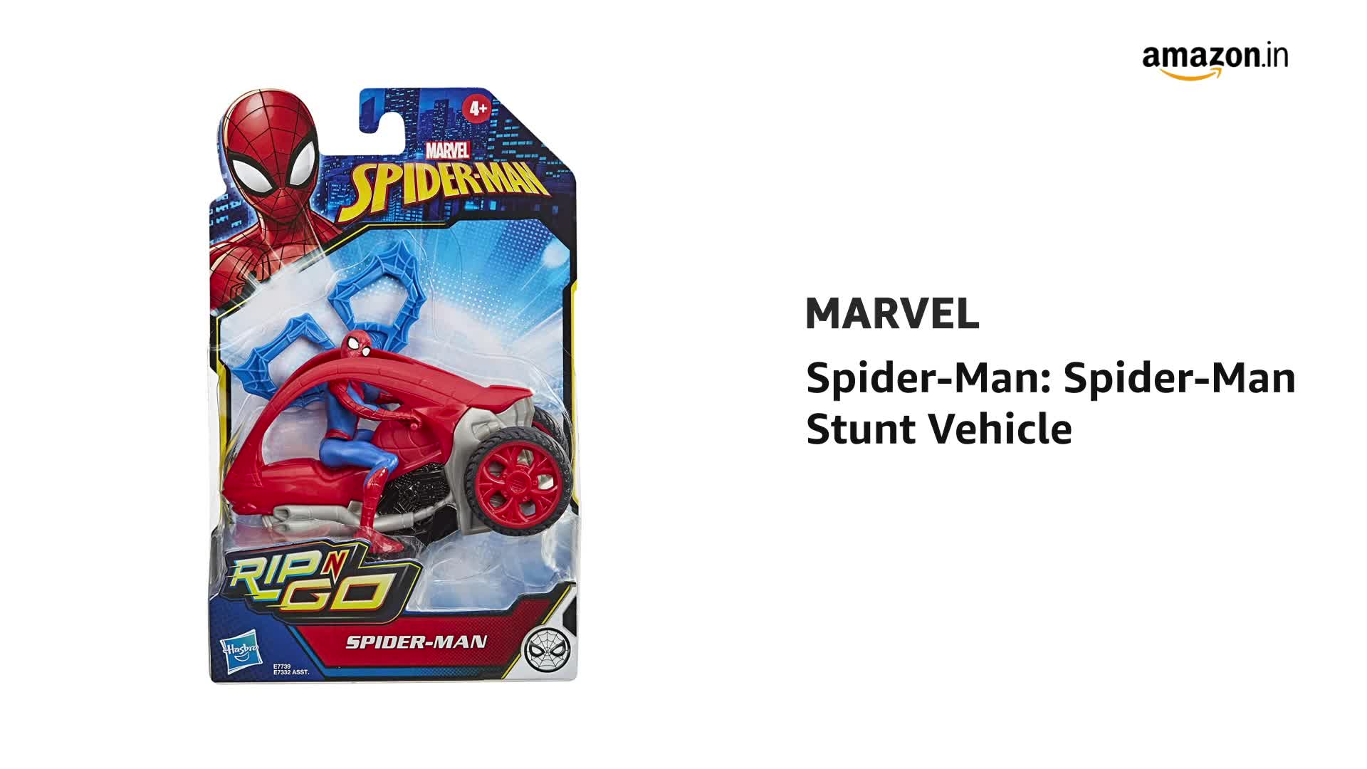 Buy Marvel Spiderman: Stunt Vehicle 6-Inch-Scale Super Hero