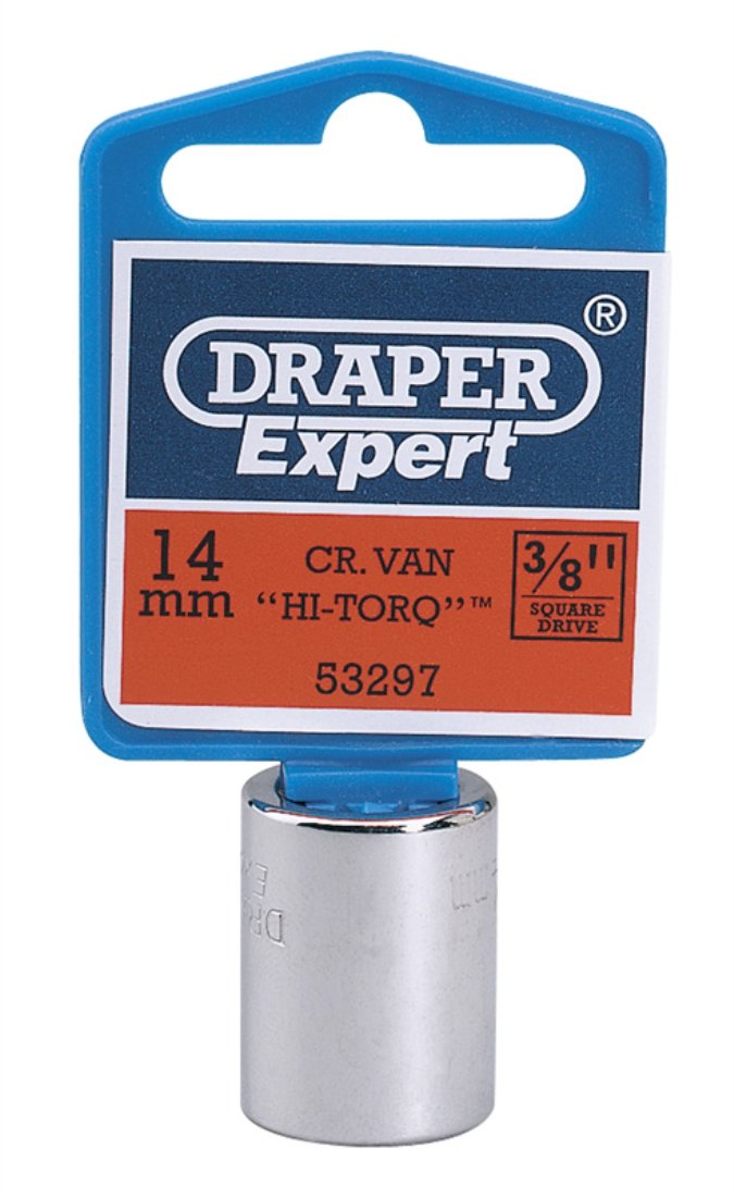 Draper 53297 Expert 14Mm Hi-Torq 12Point Socket 3/8Dr