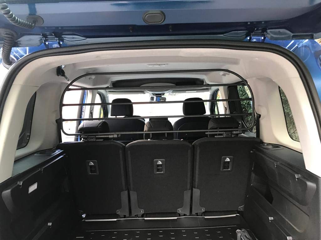 ERGOTECH Rejilla Separador protección para Peugeot Rifter, RDA65HBG-XXL kpg029, para Perros y Maletas. Segura, Confortable para tu Perro, Garantizada!