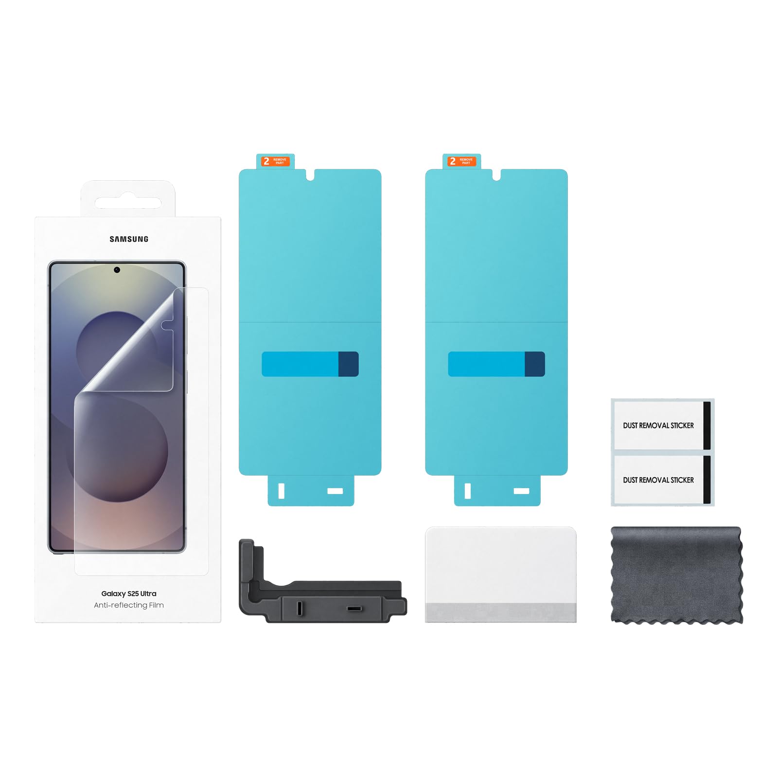 Samsung Galaxy S25 Ultra クリア 反射防止保護フィルム