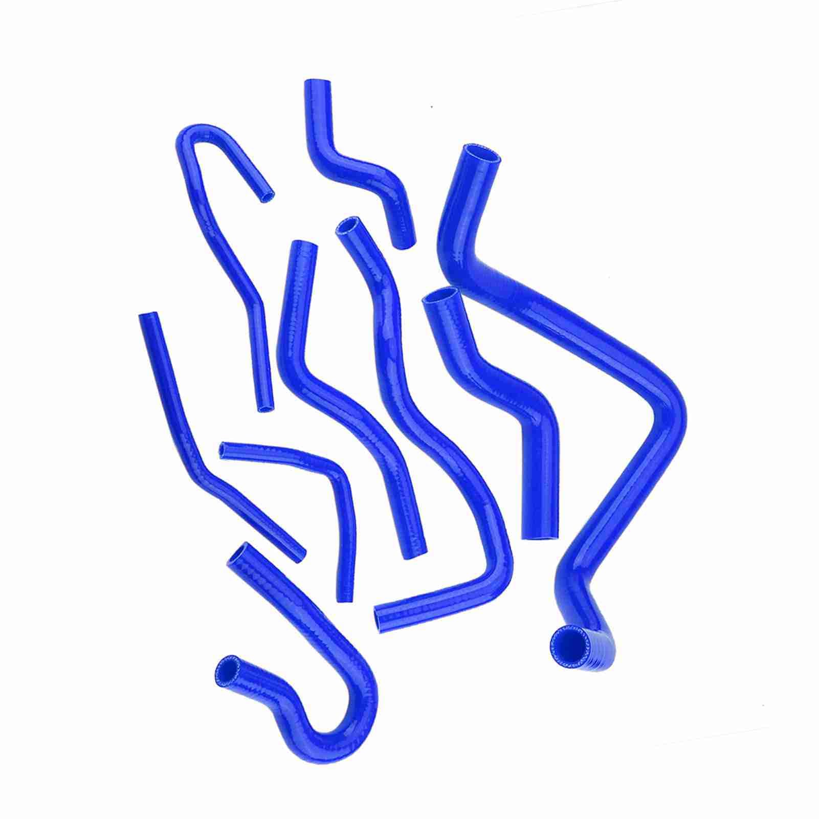 Generic Kit Tubo Flessibile in Silicone da 9 Pezzi Stabilità Fisiologica Resistente All'acqua per D15 D16 SOHC EG/EK 1992-2000 (BLUE)