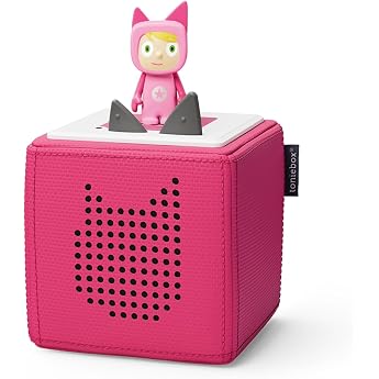 tonies toniebox starter set including 1 creative character audio music player speaker for audiobooks songs for kids kid